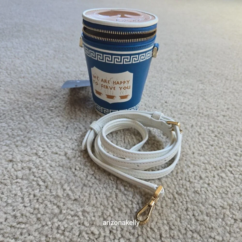 NWT kate spade Coffee Break 3D Crossbody New York NYC - Picture 7 of 14